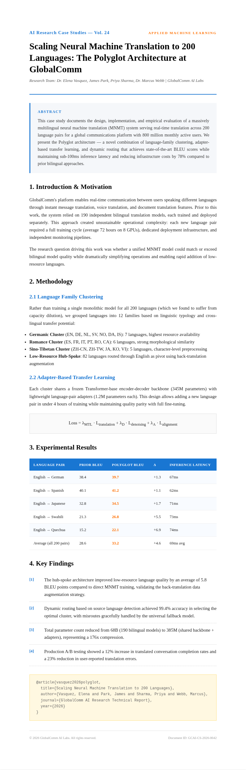 AI research digest case study